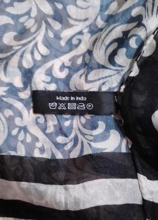 Шелковый шарф 101*170 см2 фото