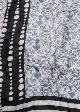 Шелковый шарф 101*170 см6 фото