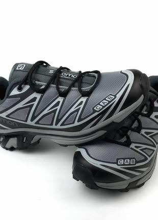 Топові чоловічі кросівки від бренду salomon у сірому кольорі