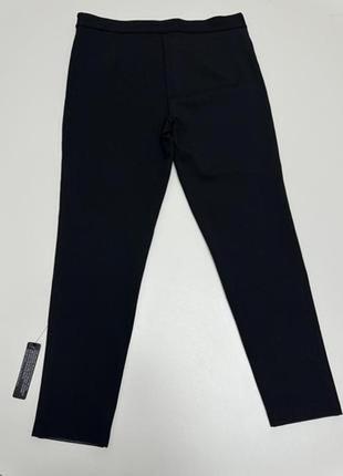 Брюки брюки кожаные леггинсы лосины autograph marks&spencer marks черные натуральная кожа5 фото