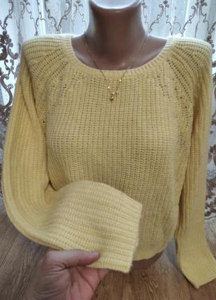 Topshop. вязаный мирер oversize