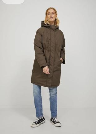 Зимняя парка jjxx в стиле cos arket zara