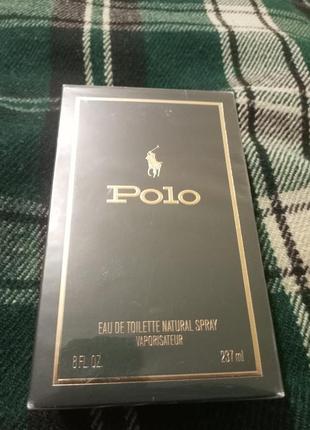 Polo ralph lauren туалетная вода для мужчин, объем 8 унций (237 мл), новая, в коробке, спрей