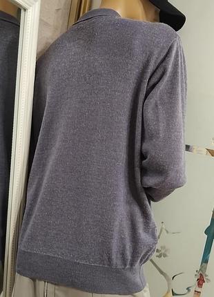 Светр поло вовна 50% 7