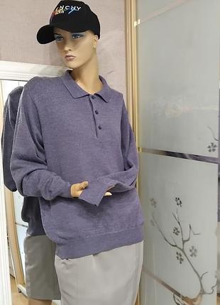 Светр поло вовна 50% 3