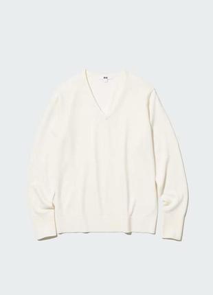 Джемпер uniqlo cвiтлий з вовни