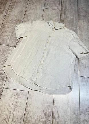 Женская рубашка лен teeo polo оригінал чоловіча