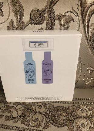 Парфуми zara frozen ii elsa + anna disney