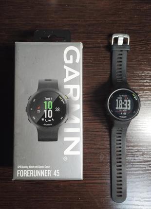 Беговые смарт-часы garmin forerunner 45