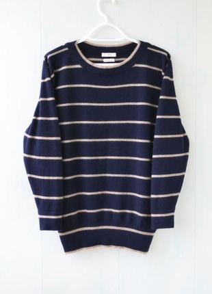 Кашемировый джемпер в полоску house of bruar, кашемир