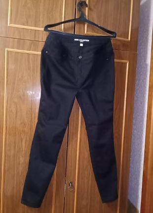 Джинсы черные новые р.xl