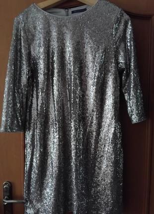 Супер платье в пайетки