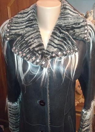 Женская дубленка