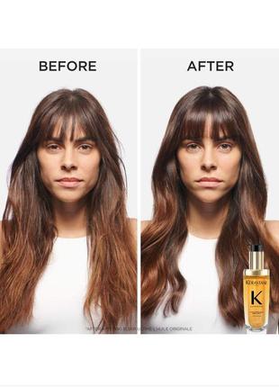 Миниатюра маселки для волос elixir ultime refillable hydrating hair oil