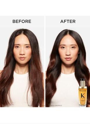 Миниатюра маселки для волос elixir ultime refillable hydrating hair oil