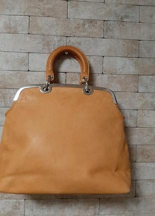 Кожаная сумка 👜 в стиле  dior 5
