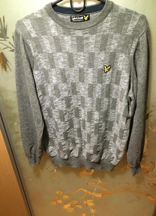 Світшот чоловічий lyle&scott
