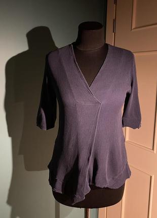 Блуза cos, темно синя