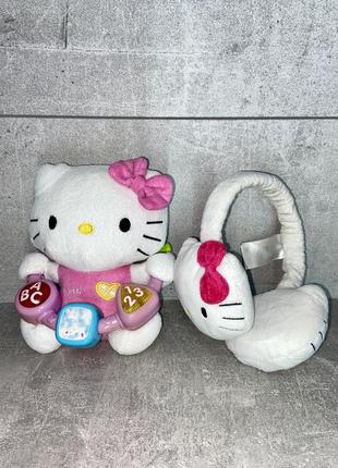 Сет з іграшки hello kitty і навушників