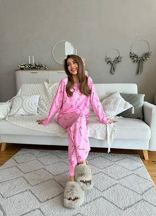 Новогодняя пижама из софта