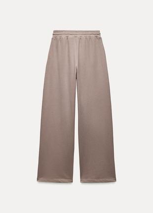 Плюшеві штани з етикеткою zara2 фото