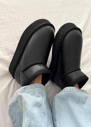 Ugg classic ultra mini platform black