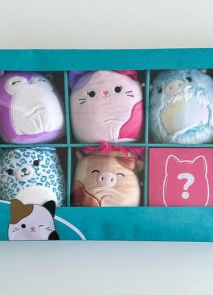 Набор игрушек squishmallows плюшевых для детей