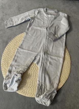 Carter's чоловічок 100% cotton  застібка зверху та знизу