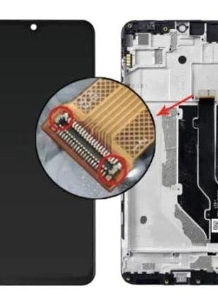 Дисплей zte blade 20 smart (v1050) з сенсором чорний + рамка