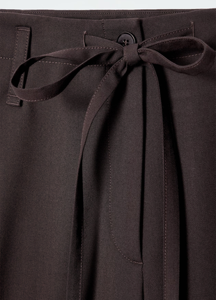 Брюки бочки из смеси шерсти cos 1258984001