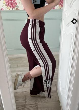 Спортивные штаны на заклепках adidas adibreak
