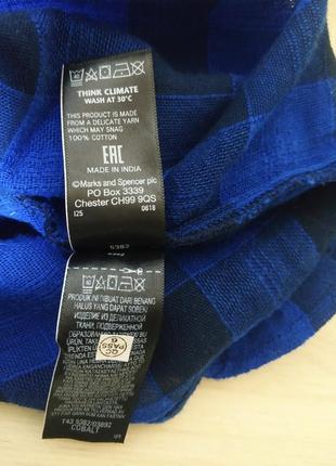 M&s стильная принтовая блузка блузка вышиванка бренд marks & spenser, р.149 фото
