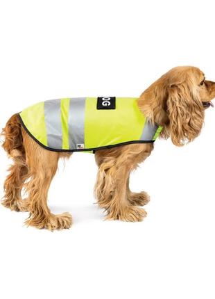 Жилет светоотражающий для собак pet fashion yellow vest