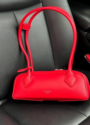 Шкіряна сумка alaïa 5