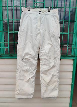 Білі лижні штани