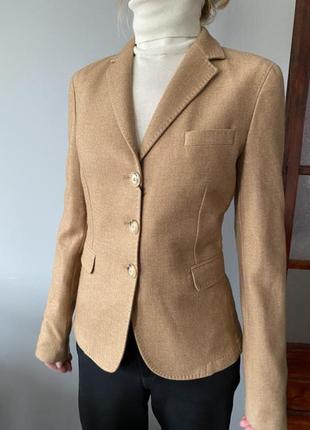 Піджак шерстяний massimo dutti