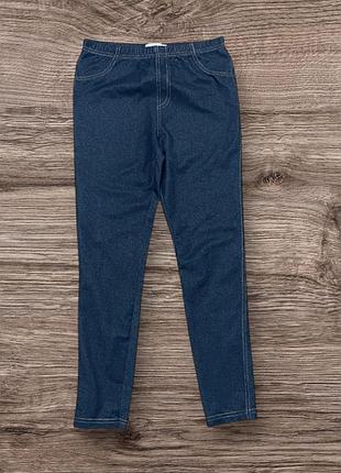 Легенсы лосины primark 10-11 лет, 146 см, замеры на фото