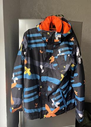 Куртка горнолыжная quicksilver подростковая