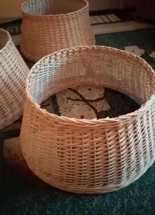 Юбка под елку из лозы ручной работы от производителя