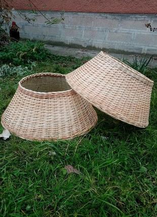 Юбка под елку из лозы ручной работы от производителя