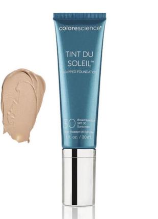 Тональная основа colorescience tint du soleil spf 30 medium