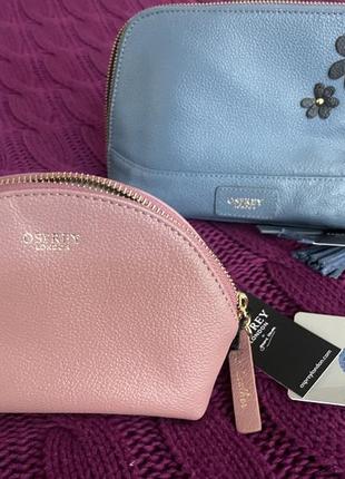 Osprey london элитная новая косметичка кожаная для женщин