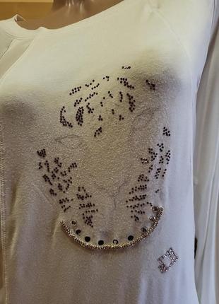 Блуза реглан roccobarocco 3