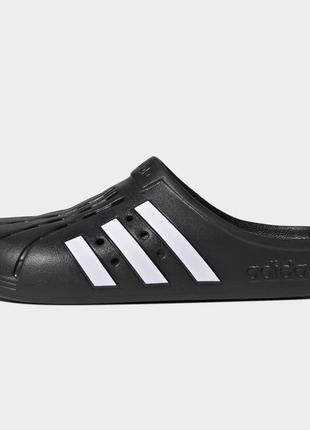 Шльопанці тапочки чоловічі Salmon adidas adilette clog gz5886 чорний