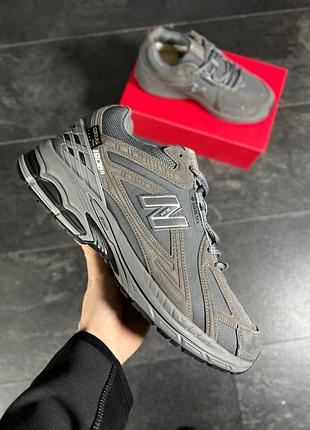 Чоловічі кросівки new balance 1906r beige/dark grey fur