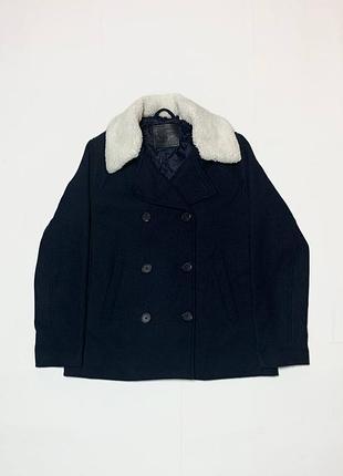 Куртка шерпа, двубортне пальто, вовняне пальто levi strauss, levis p. s-m
