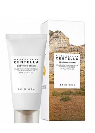 Увлажняющий гель-крем с центеллой skin1004 madagascar centella soothing cream, 30 мл