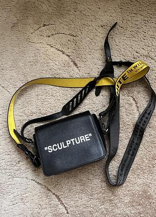 Сумка кросс-боди off-white (офф-вайт)