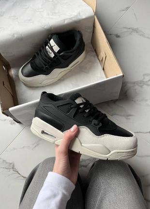 Кроссовка gie sylvester x air jordan 4 rm black