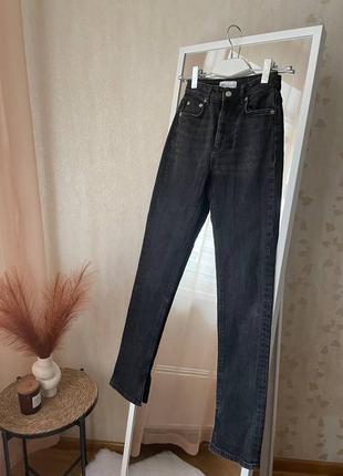 Джинсы с разрезами zara